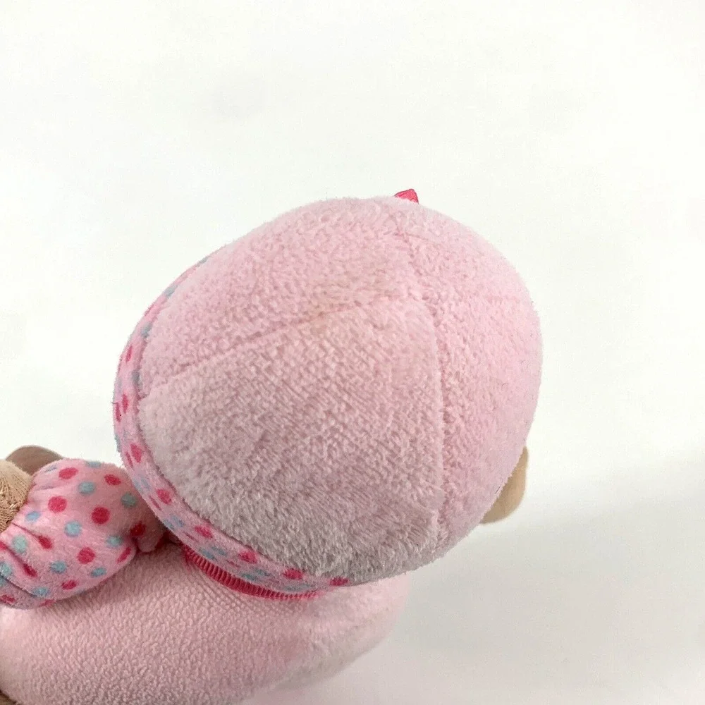 CARTER'S My First Doll BABY GIRL Pink Plush Blue Eyes Rattle Stuffed #‎ 62025